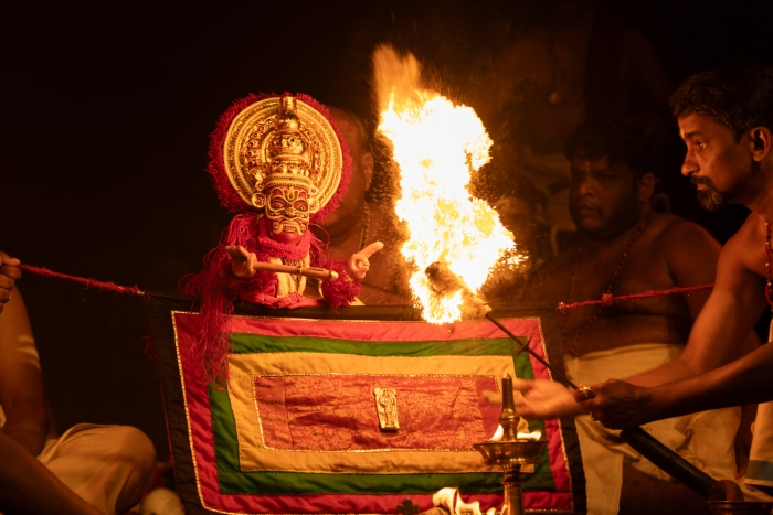 Entry of Veerabhadra in 'Dakshayagam'