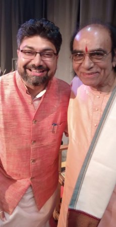 Rahul Sharma with Dr.Puru Dadhich