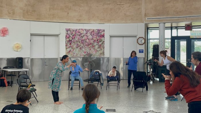 South Asian Dance Workshop at Marine Park Alliance