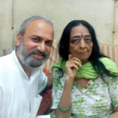 Ashish Khokar with Yamini