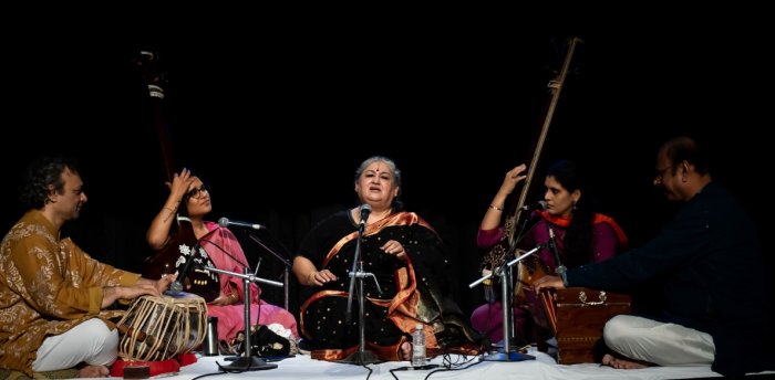 Shubha Mudgal and group
