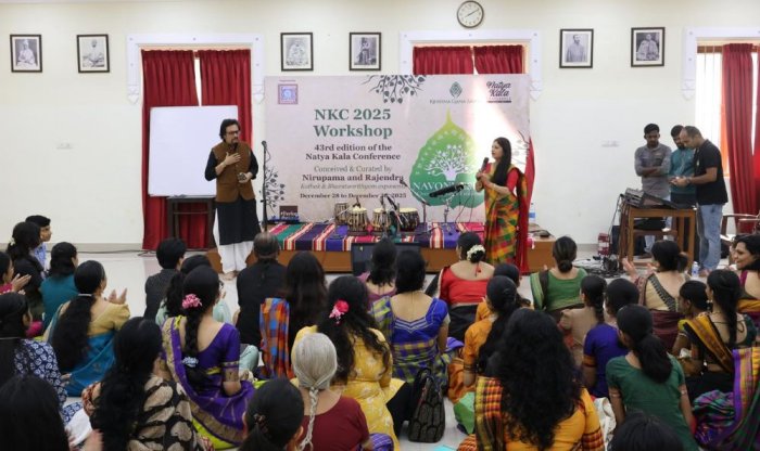 43rd Natya Kala Conference - Bickram Ghosh's workshop