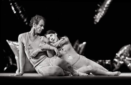 Merce Cunningham & Meg Harper in RAINFOREST