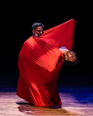 Padmakumar and Dhruval in Mask