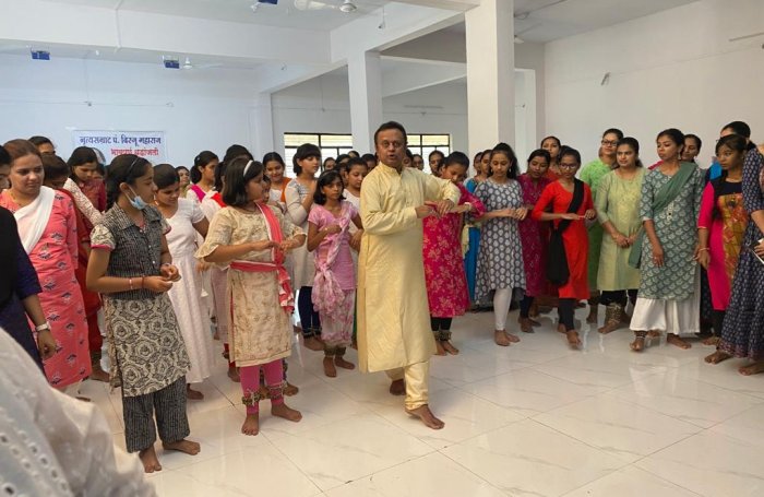 Deepak Maharaj emphasized Pt. Birju Maharaj's teachings at his workshop