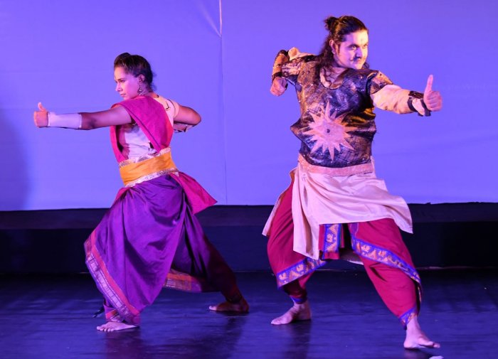 Vishpala with King Khel