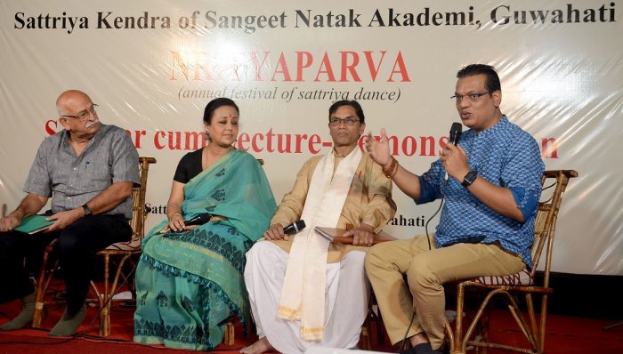 Ashok Sagar Bhagat, Prateesha Suresh, Muhikanta Bora Barbayan and Raju Das