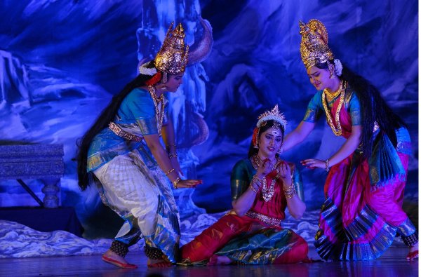 Parvati after being cursed by Shiva