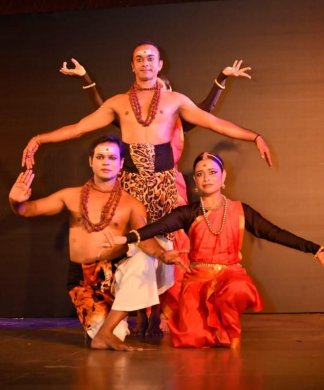 Sonal Mansingh's group