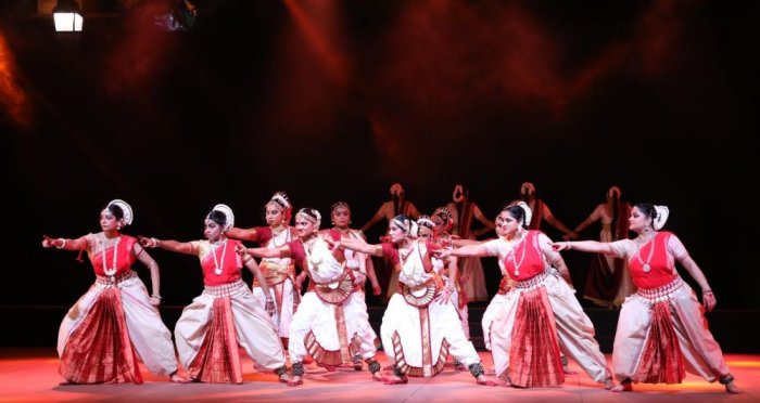 Mangala and Raghav Raj Bhatt's group