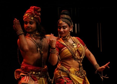 Akash Mallick and Pinki Mondal