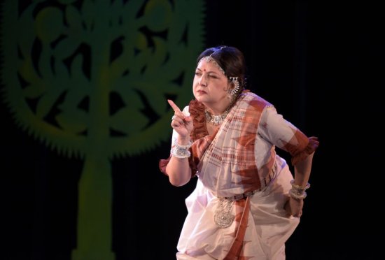 Gopis bidding farewell to Krishna