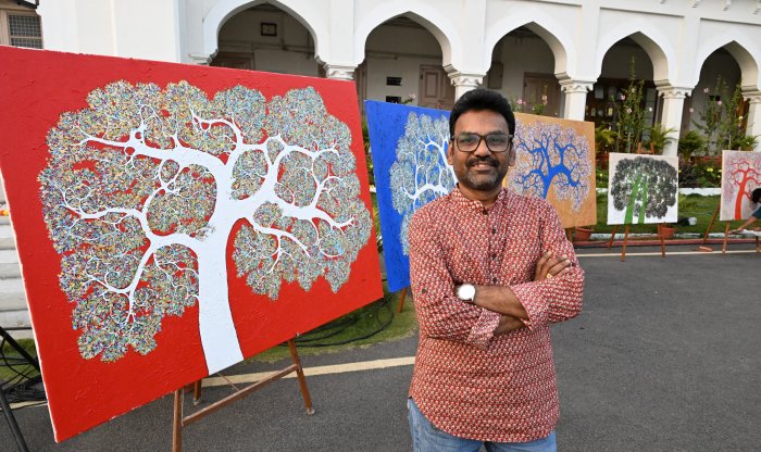 Tree of Life exhibition by Bhaskar Rao Botcha