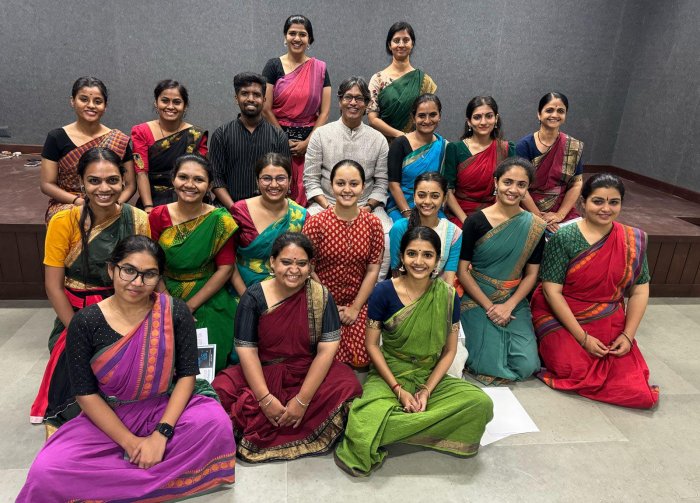 Bharatanatyam workshop by PT Narendran