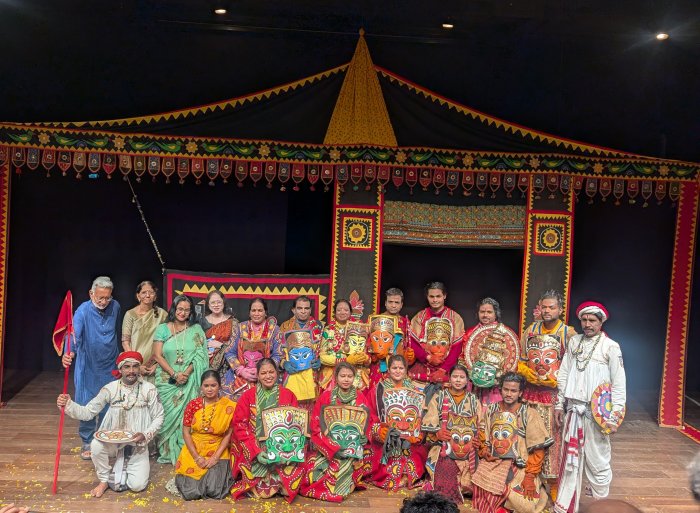 Puppet Ramayana team