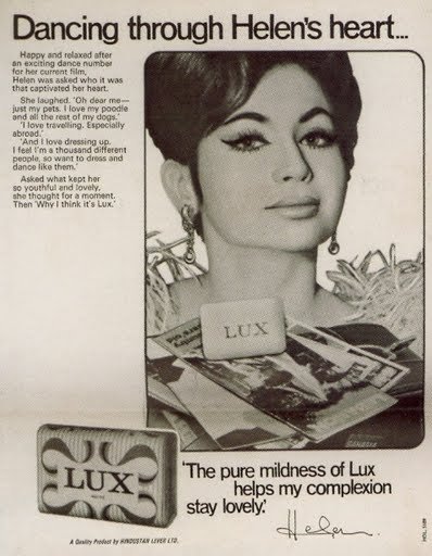 Lux ad, actress Helen
